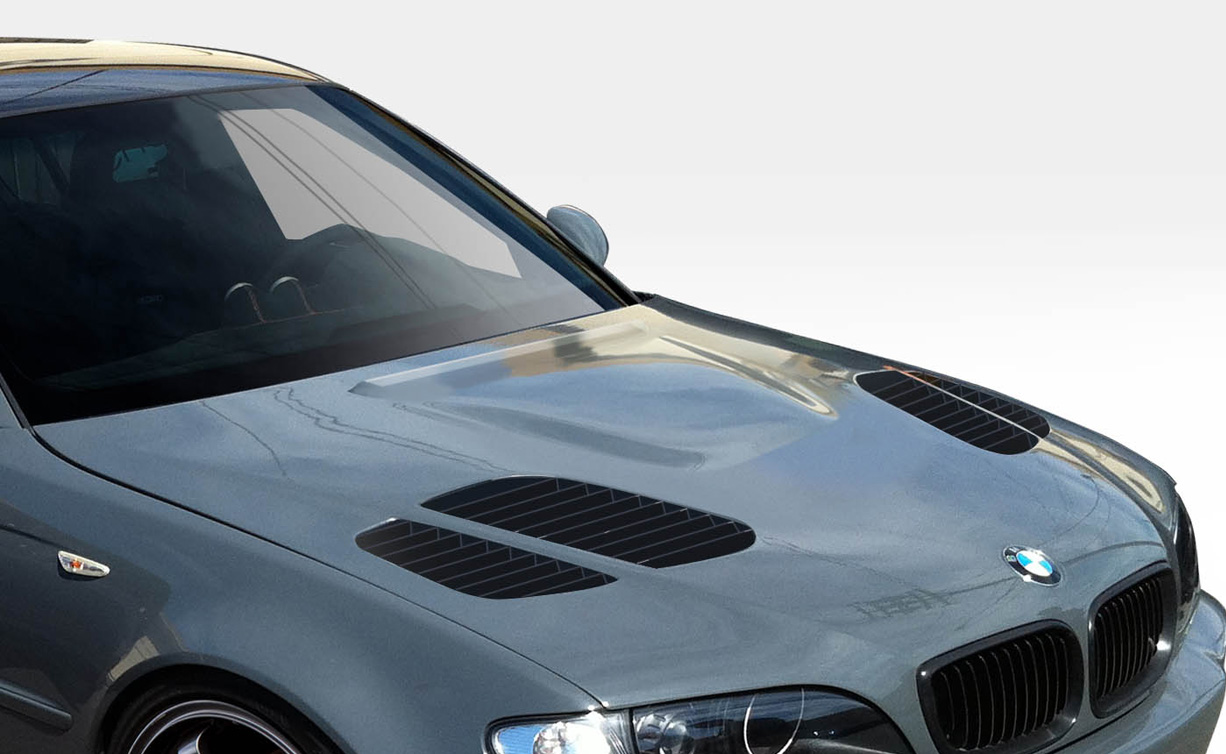 Duraflex Universal GTR Hood Vents Scoops Ducts