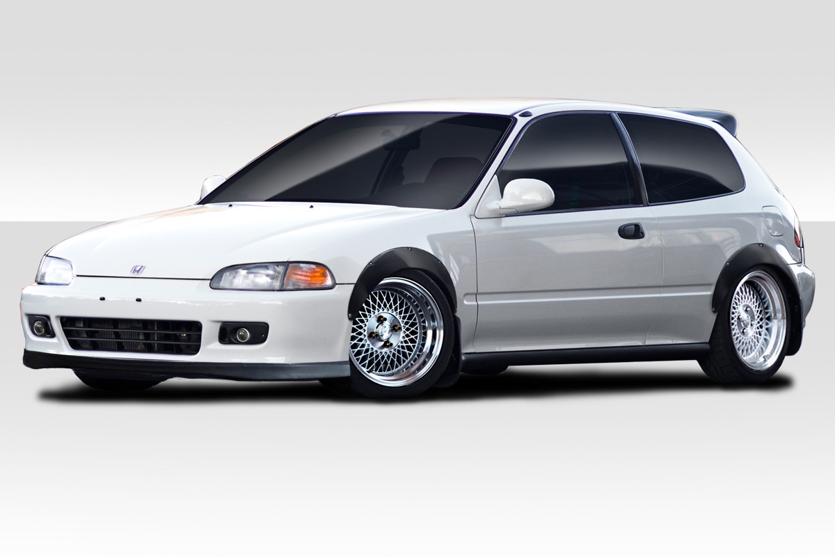Duraflex 92-95 Civic Coupe/Hatchback J Spec Fender Flares