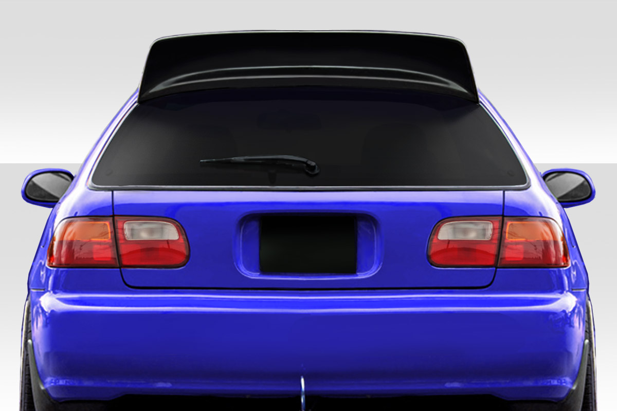 Duraflex 92-95 Civic Hatchback Blackyard Special Wing Trunk Lid Spoiler
