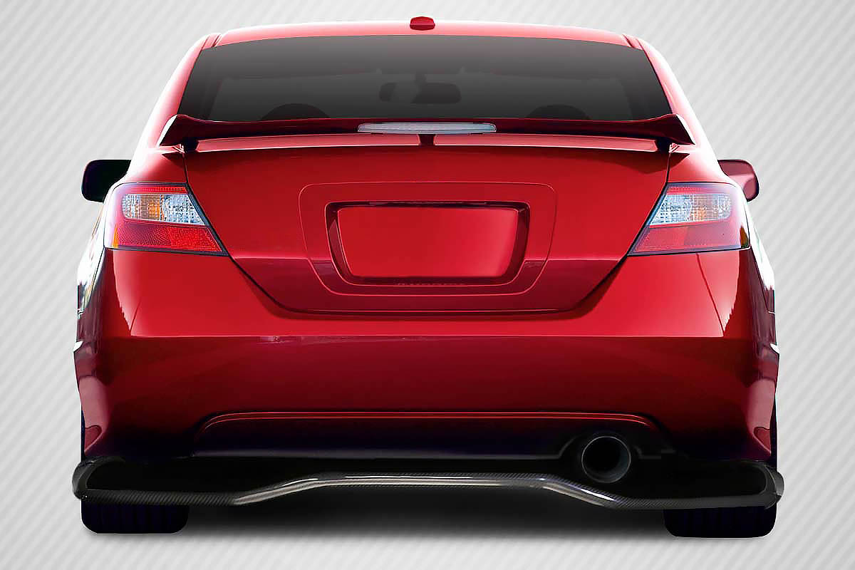 Carbon Creations 06-11 Civic Coupe Carbon Fiber DriTech VTX Rear Diffuser