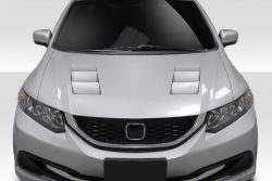 Duraflex 12-15 Civic Sedan TS-1 Hood