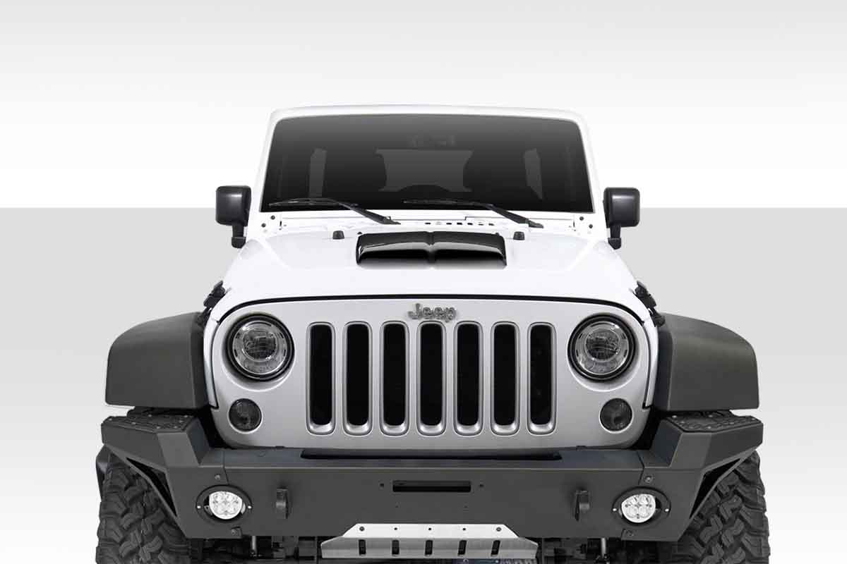 Duraflex Universal Dual Ram Air Hood Scoop