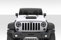 Duraflex Universal Dual Ram Air Hood Scoop