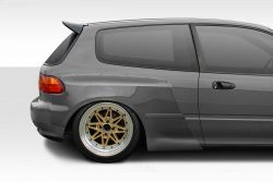 Duraflex 92-95 Civic Hatchback TKO RBS Wide Body Rear Fender Flares