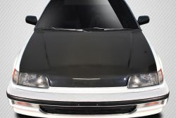 Carbon Creations 88-91 Civic Hatchback/88-91 CRX Carbon Fiber SiR Look Style Hood