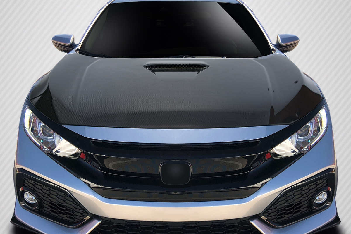 Carbon Creations 17-21 Civic Type R Carbon Fiber OEM Look Hood