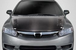 Carbon Creations 06-11 Civic Sedan Carbon Fiber Type M Hood