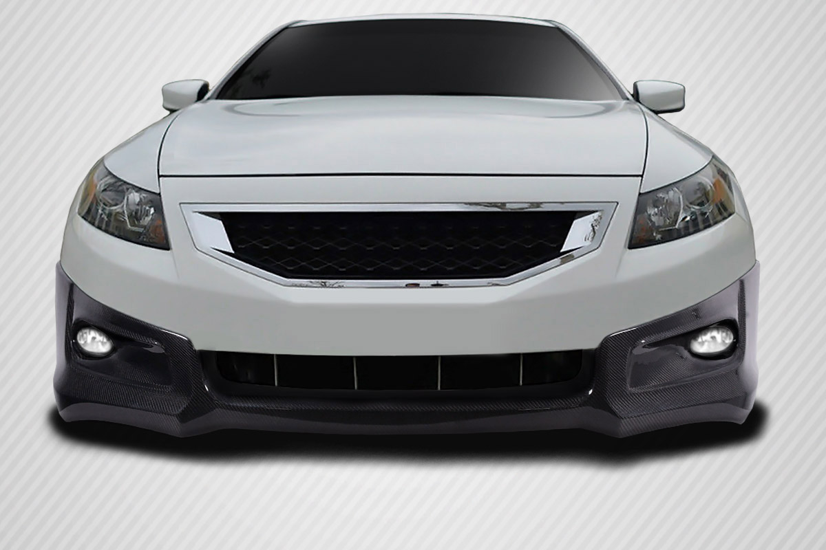 Carbon Creations 08-10 Accord Coupe Carbon Fiber HFP V2 Look Front Lip Under Spoiler Air Dam