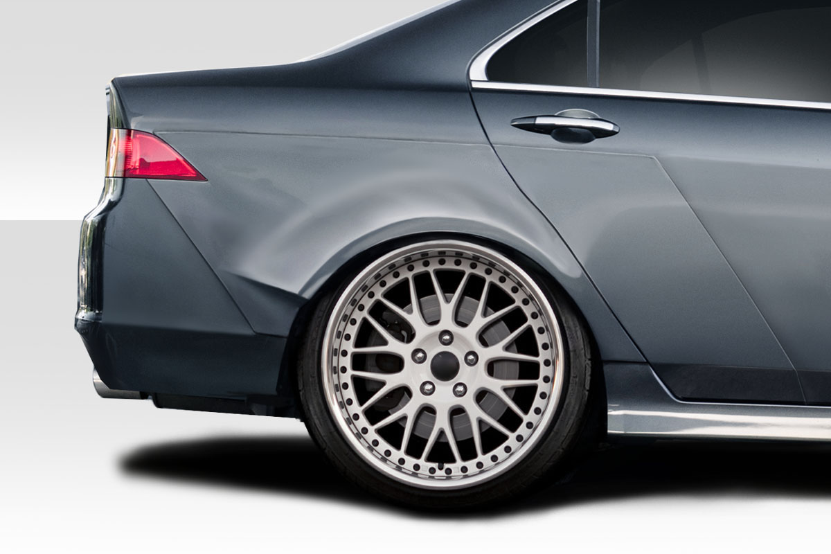 Duraflex 04-08 TSX Circuit Rear Fender Flares