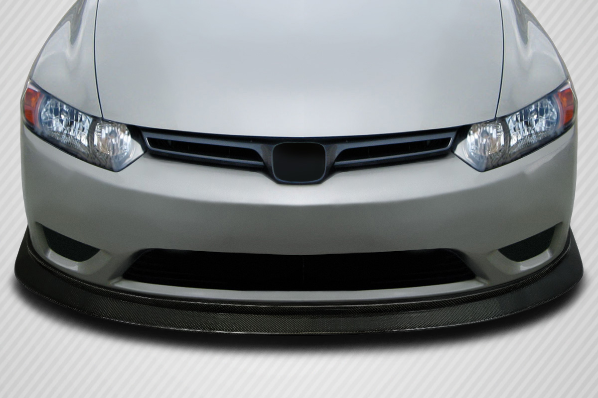 Carbon Creations 06-08 Civic Coupe Carbon Fiber MDF Front Lip Under Spoiler