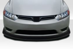 Duraflex 06-08 Civic Coupe MDF Front Lip Under Spoiler