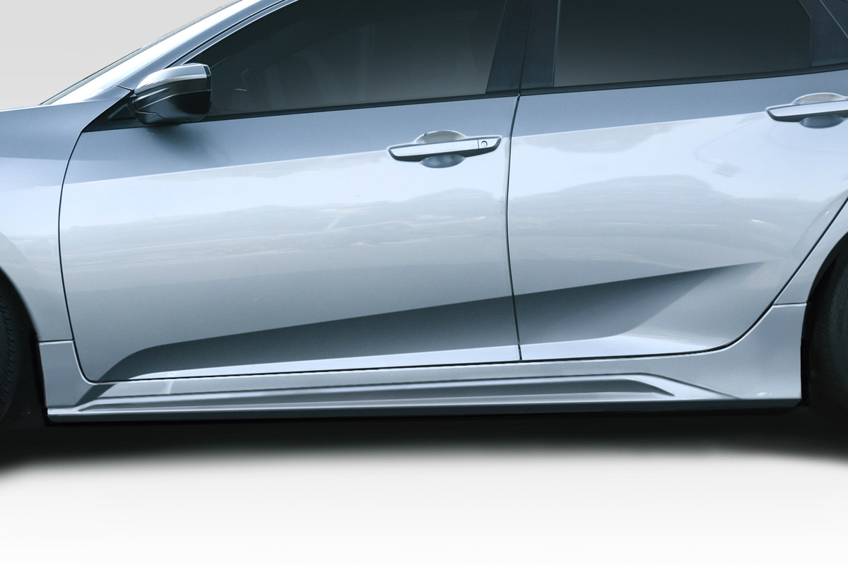 Duraflex 16-21 Civic Sedan Type M Side Skirts Rocker Panels