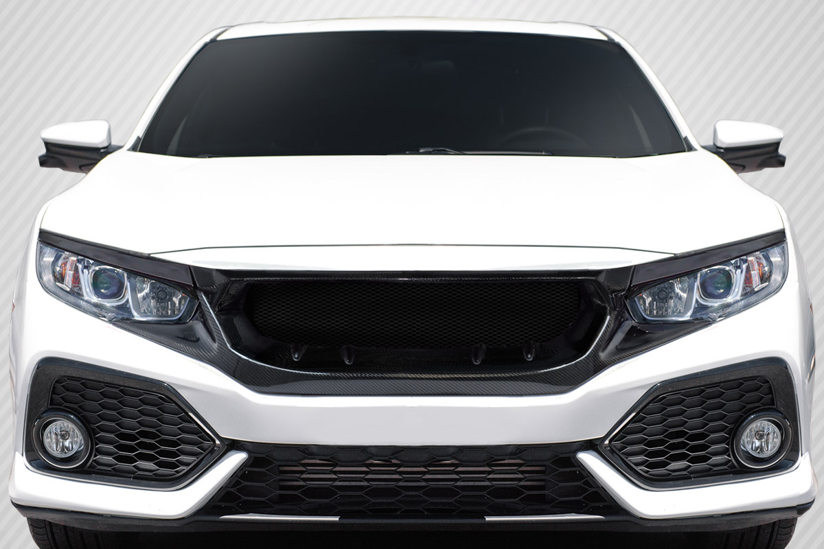Carbon Creations 16-21 Civic Carbon Fiber Type JS Grille