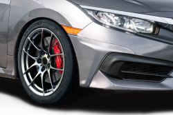 Duraflex 16-18 Civic Coupe/Sedan HFP Look Front Lip Add On