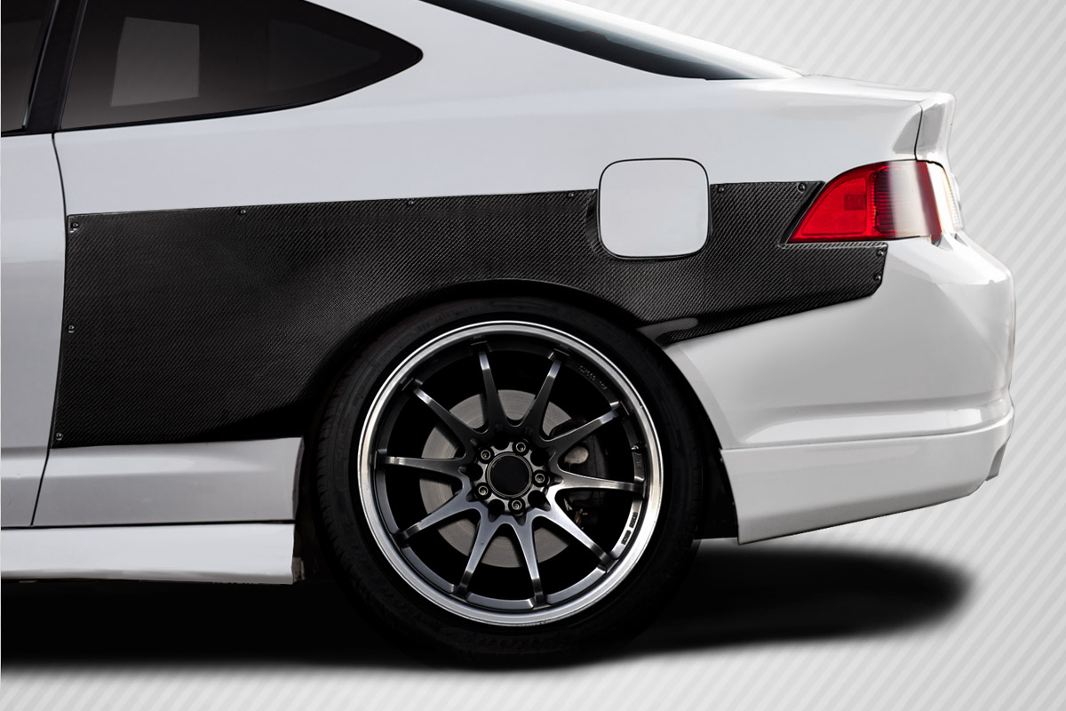 Carbon Creations 02-06 RSX Carbon Fiber A1 Rear Fender Flares