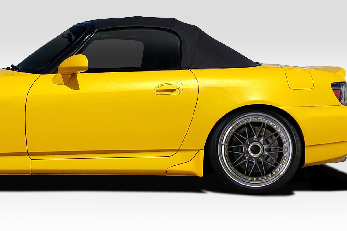 Duraflex 00-09 S2000 OEM Look Side Skirt Add Ons
