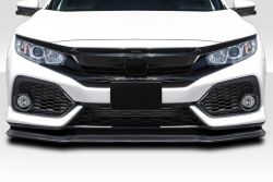 Duraflex 17-21 Civic Hatchback Type G Front Lip Under Spoiler