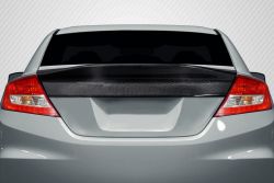 Carbon Creations 12-15 Civic Coupe Carbon Fiber KMZ V2 Rear Wing Spoiler