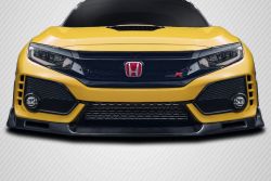 Carbon Creations 17-21  Civic Type R Carbon Fiber EVS Front Lip Spoiler Air Dam