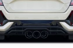 Duraflex 17-21 Civic Type R BZ Rear Bumper Add On
