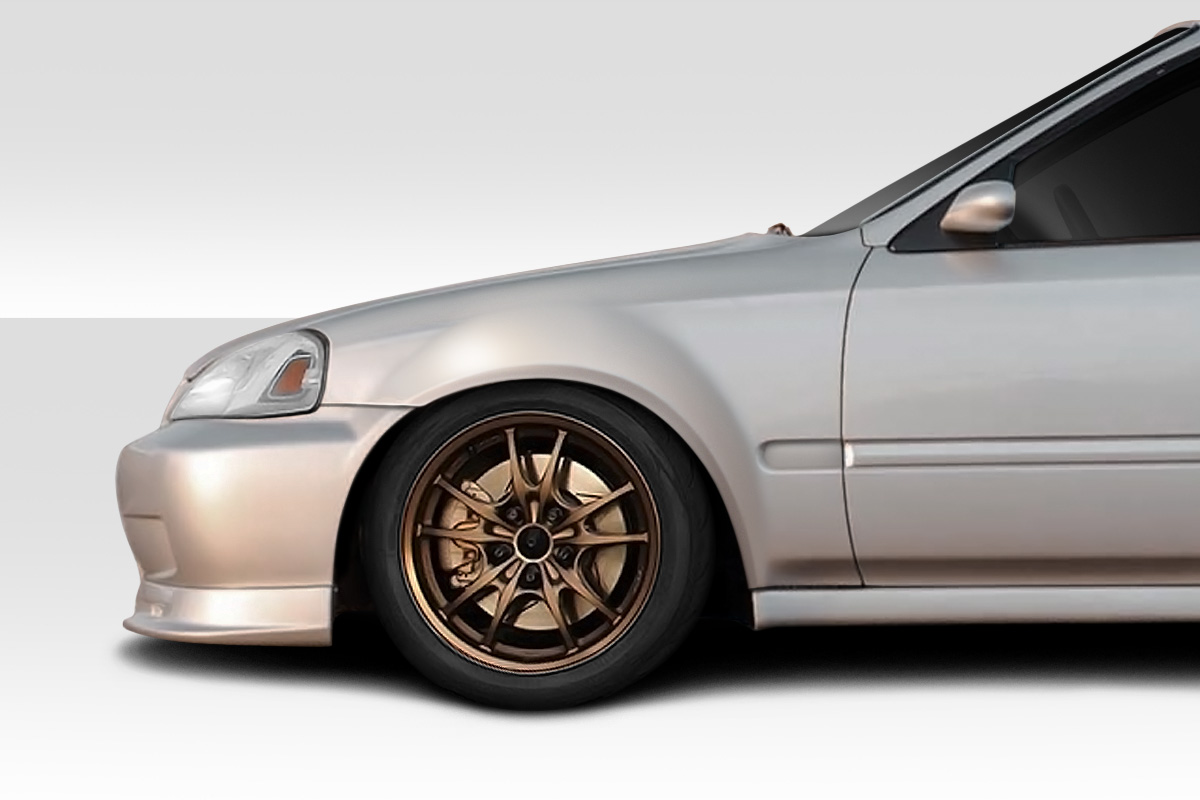 Duraflex 99-00 Civic K-Spec Front Fenders
