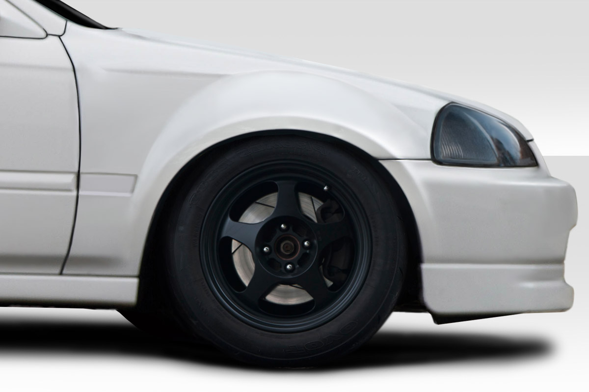 Duraflex 96-98 Civic K Spec +50mm Front Fenders