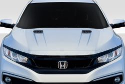 Duraflex 16-21 Civic Broman Hood