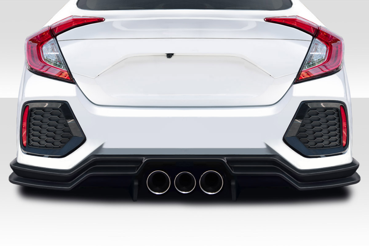 Duraflex 16-21  Civic Sedan Broman Rear Lip Spoiler Air Dam