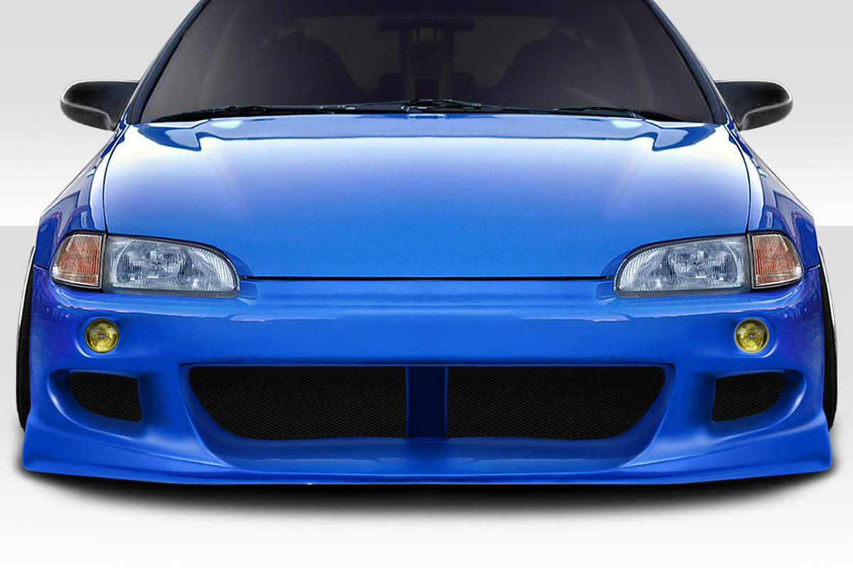 Duraflex 92-95 Civic 1-Piece JDPro Front Bumper Cover