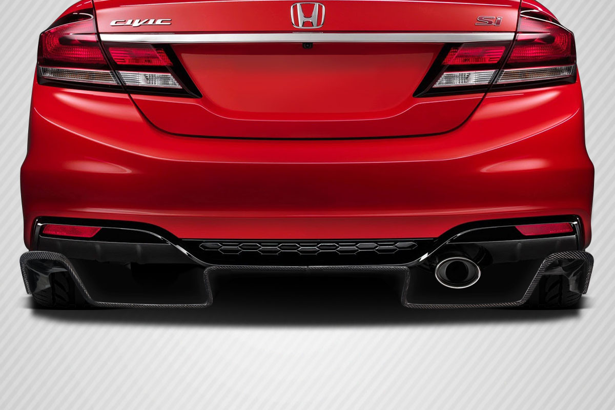 Carbon Creations 06-15 Civic Carbon Creations Velocity Rear Diffuser