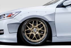 Duraflex 13-17 Accord Sedan Widebody RX Front Fender Flares