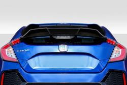 Duraflex 16-21 Civic Hatchback Speedster Widebody Rear Wing Spoiler
