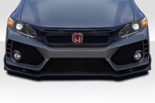 Duraflex 12-15 Civic Sedan 1-Piece FK8 Type R Look Front Bumper Cover