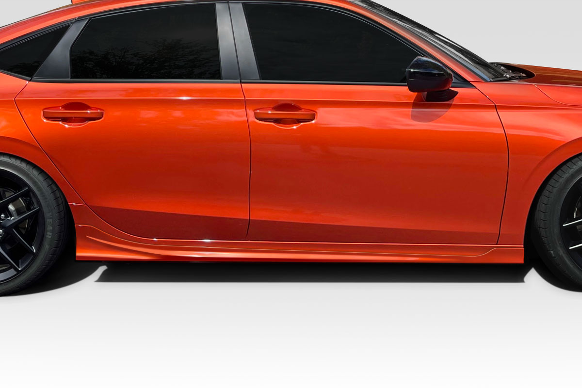 Duraflex 22-25 Civic Cava Side Skirt Rocker Panel Splitters