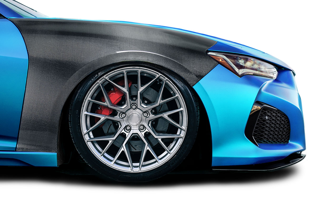 Carbon Creations 21-25 TLX OEM Look Carbon Fiber Front Fenders