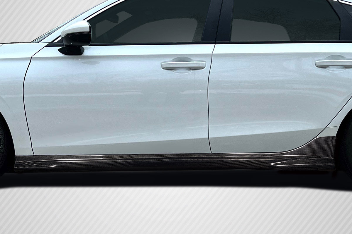 Carbon Creations 22-24 Civic Hatchback Merella Carbon Fiber Side Skirt Rocker Panels