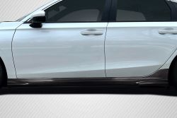 Carbon Creations 22-24 Civic Hatchback Merella Carbon Fiber Side Skirt Rocker Panels