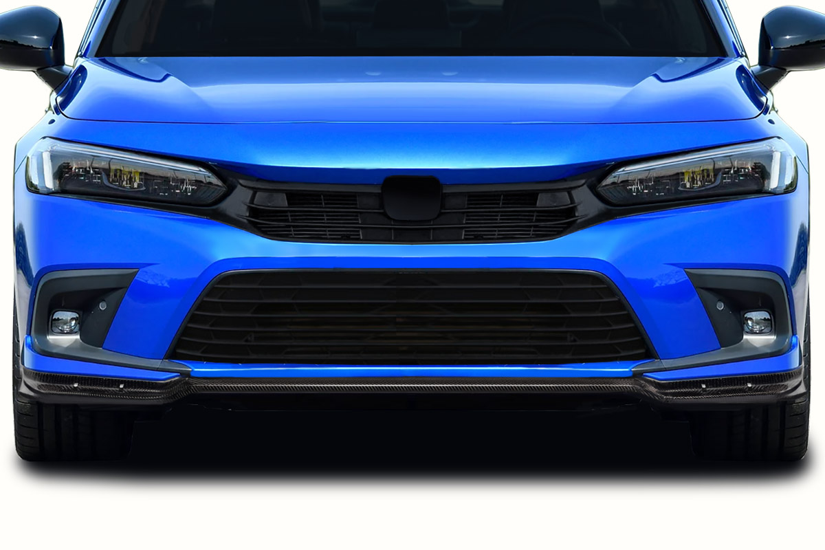 Carbon Creations 22-25 Civic Merella Carbon Fiber Front Lip Spoiler Air Dam