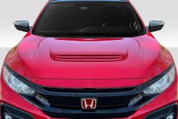 Duraflex 16-21 Civic V2 Type R Look Hood