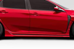 Duraflex 17-21 Civic Type R Skywalker Side Skirt Rocker Panel Splitters