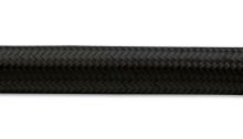 Vibrant -16 AN Black Nylon Braided Flex Hose (5 Foot Roll)