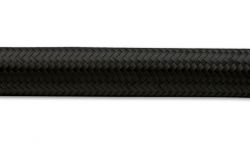 Vibrant -16 AN Black Nylon Braided Flex Hose (5 Foot Roll)