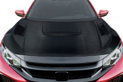 Carbon Creations 16-21 Civic Carbon Fiber Shingo Hood
