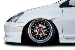 Duraflex 02-05 Civic Si Shingo +30mm Front Fenders