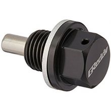 GReddy Black M12x1.25 Magnetic Drain Plug