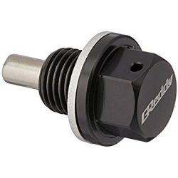 GReddy Black M12x1.25 Magnetic Drain Plug
