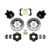 Wilwood 90-01 Integra Black Caliper 11in Drilled Rotor Rear Brake Kit