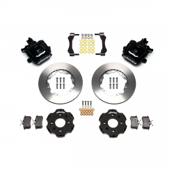 Wilwood 90-01 Integra Black Caliper 11in Rotor Rear Brake Kit