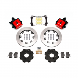 Wilwood 90-01 Integra Red Caliper 12.19in Rotor Rear Brake Kit