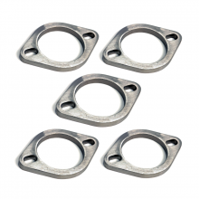 thumbnail image 2 of Vibrant 1106 STREETPOWER Oval Muffler, 2.5" Inlet/Outlet Offset-Center – Aggressive Sound & Performance 2 of 5